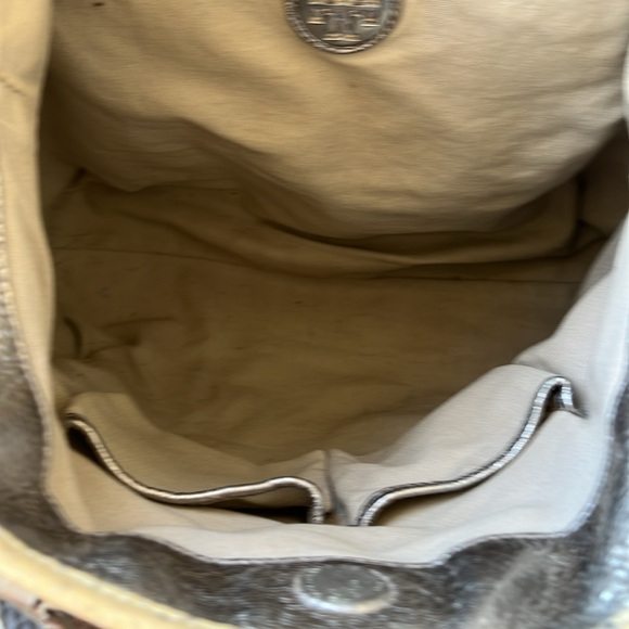 Tory Burch Rare Leather Metallic Tote - Picture 6 of 6